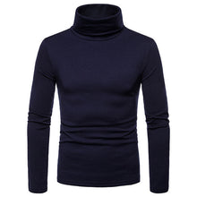 Load image into Gallery viewer, New Streetwear Men's Winter Warm Cotton High Neck Pullover Jumper Sweater Tops Mens Turtleneck Fashion