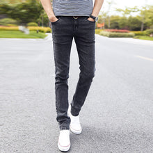 Load image into Gallery viewer, Desy Feeci Brand Men Jeans Slim Fit Skinny Denim Jeans Designer Elastic Straight  Jeans Stretch Trousers Jeans for Men
