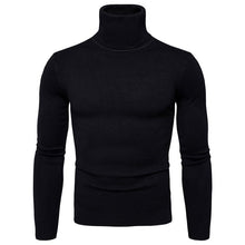 Load image into Gallery viewer, FAVOCENT Winter Warm Turtleneck Sweater Men Fashion Solid Knitted Mens Sweaters 2018 Casual Male Double Collar Slim Fit Pullover